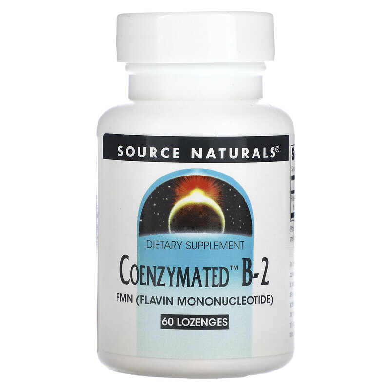 Source Naturals, Coenzymated B-2, 60 Lozenges