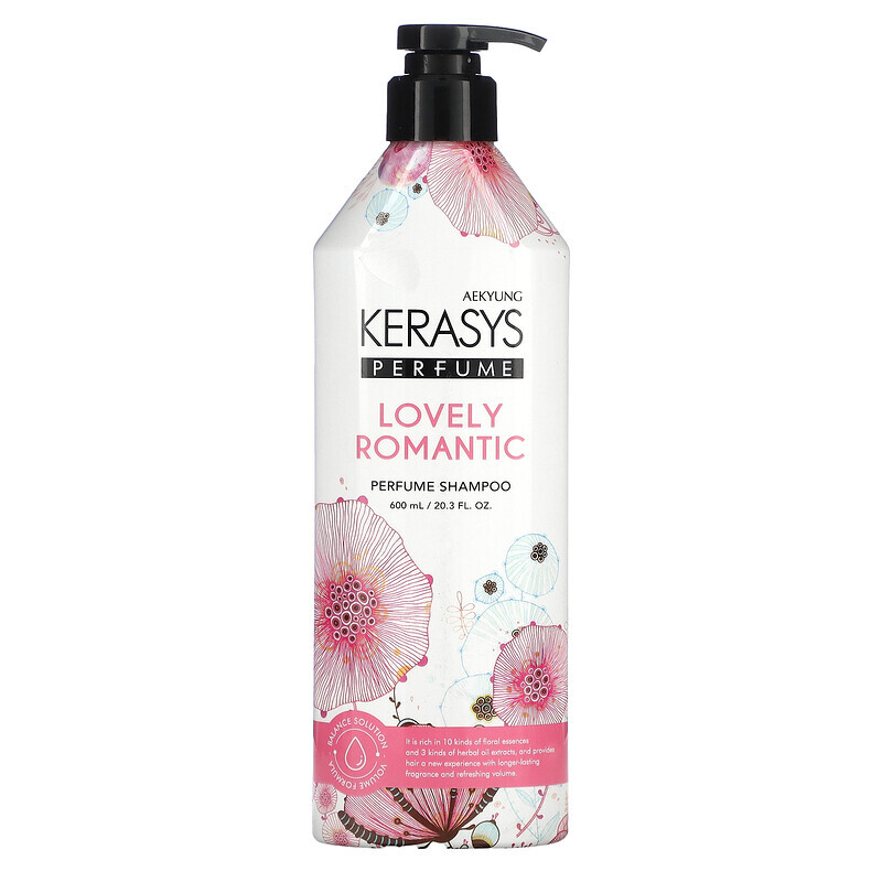 Kerasys, Lovely Romantic Parfüm-Shampoo, 600 ml (20,3 fl. oz.)