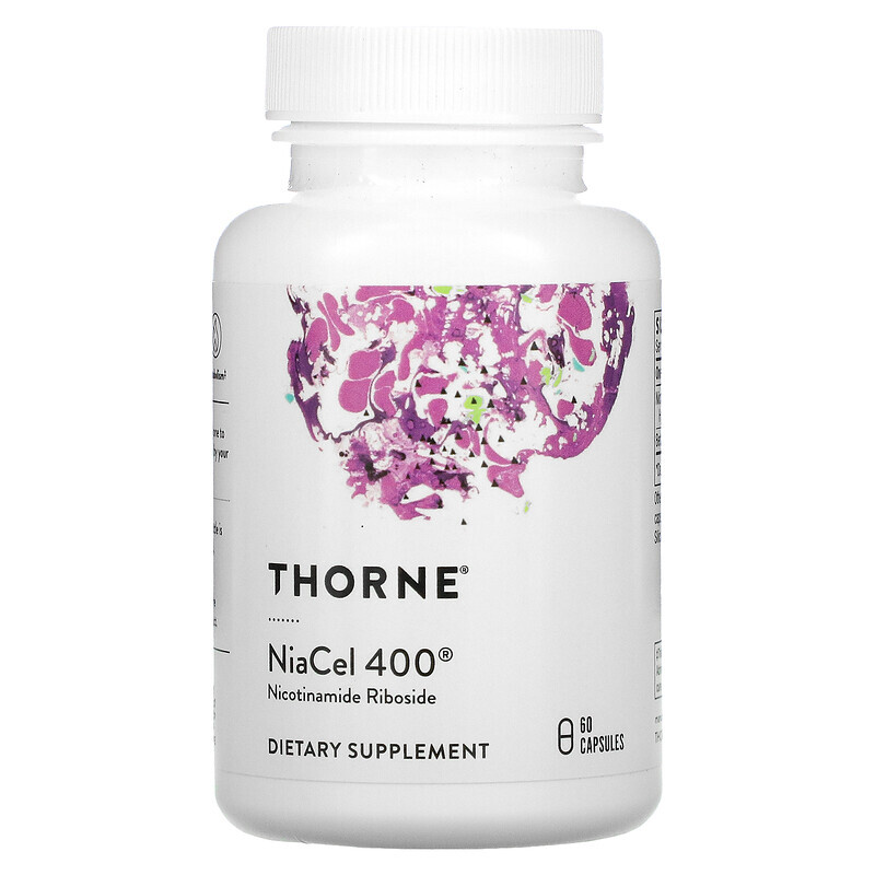 Thorne, NiaCel 400, 60 капсул