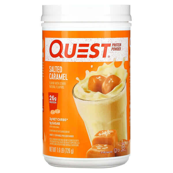 Quest Nutrition, Protein Powder, Salted Caramel, 1.6 lb (726 g)