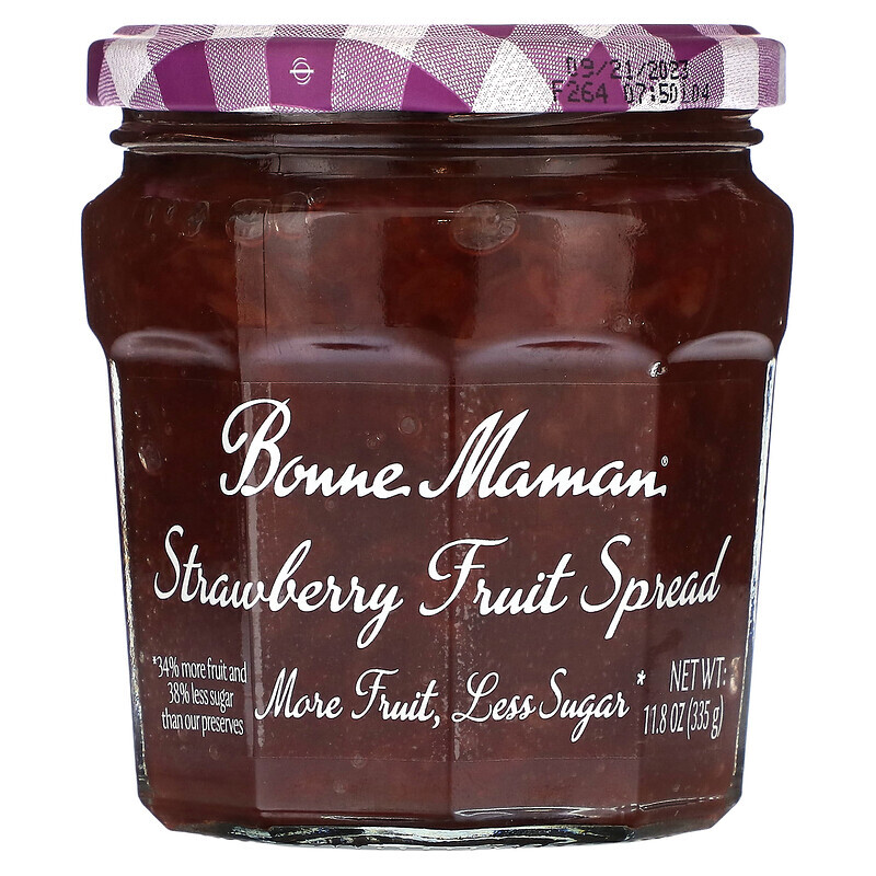 Bonne Maman, Strawberry Fruit Spread, 11.8 oz (335 g)