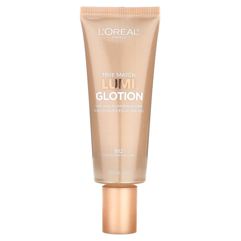 L'Oréal, True Match, Lumi Glotion Natural Glow Enhancer, 902 Light Glow, 40 мл (1,35 жидк. Унции)