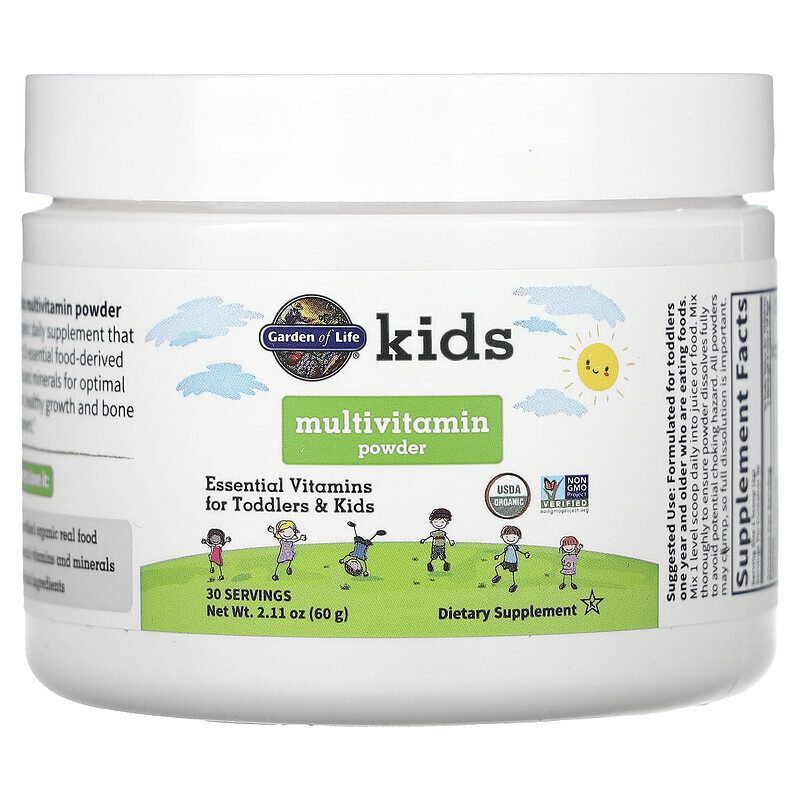 Garden of Life, Kids Multivitamin Powder,  2.11 oz (60 g)