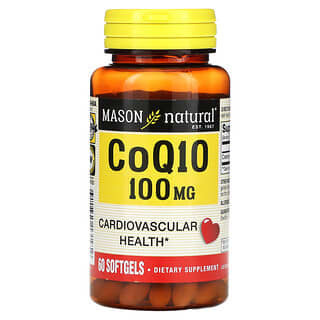 Mason Natural, Co Q10, 100 mg, 60 Weichkapseln