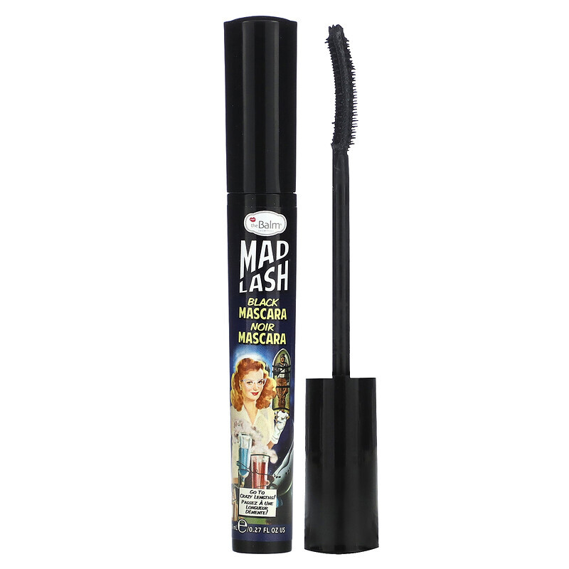 theBalm Cosmetics, Mad Lash Mascara, черная, 8 мл (0,27 жидк. Унции)