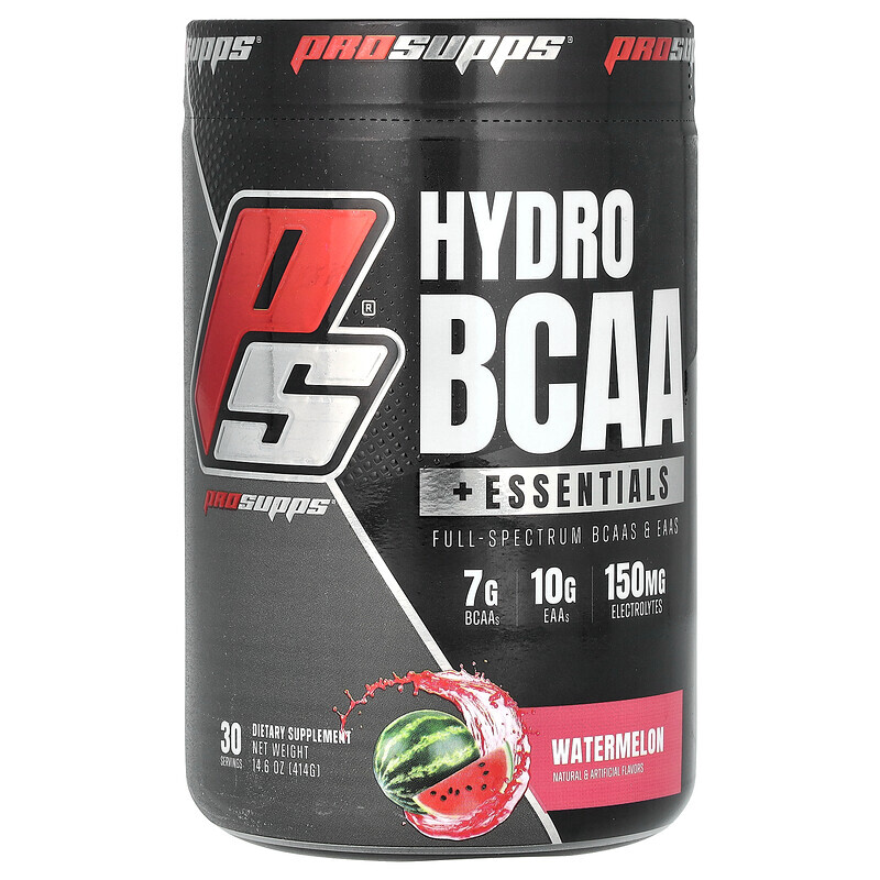 ProSupps, Hydro BCAA + Essentials, арбуз, 414 г (14,6 унции)