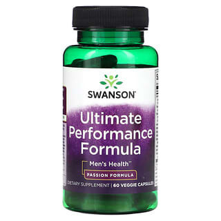   Well Be Swanson, Ultimate Performance Formula, для мужского здоровья, 60 растительных капсул