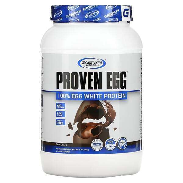 Gaspari Nutrition, Proven Egg, 100%-ный протеин из яичного белка, шоколадный вкус, 900 г (2 фунта)