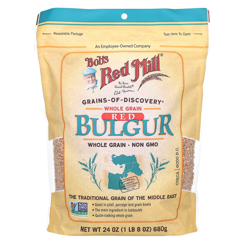 Bob's Red Mill, Red Bulgur, Whole Grain, 24 oz (680 g)