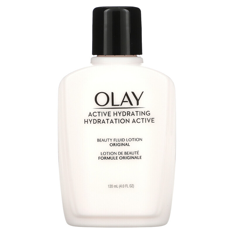   Well Be Olay, Active Hydrating, флюид для лица, оригинальный, 120 мл (4 жидк. унции)