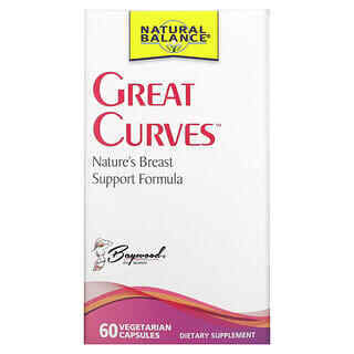 Natural Balance, Great Curves, 60 вегетарианских капсул