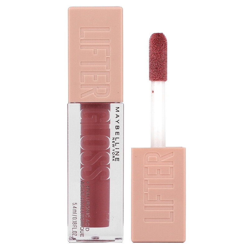 Maybelline, Lifter Gloss + гиалуроновая кислота, лепесток 005, 5,4 мл (0,18 жидк. Унции)