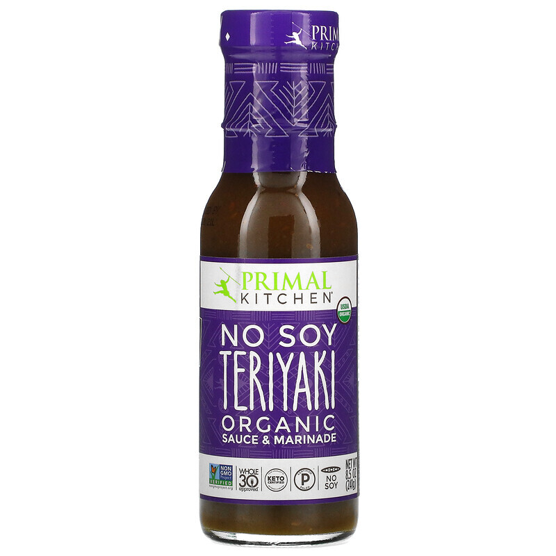 Primal Kitchen, Bio-Teriyaki-Sauce und -Marinade ohne Soja, 241 g (8,5 oz.)