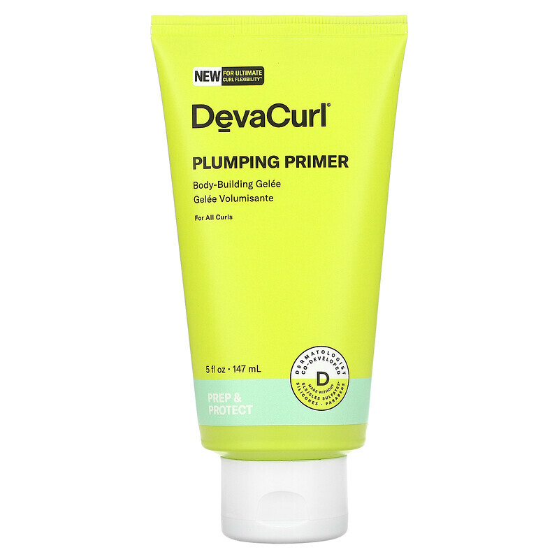 DevaCurl, Plumping Primer, Body-Building Gelee, 147 мл (5 жидк. Унций)