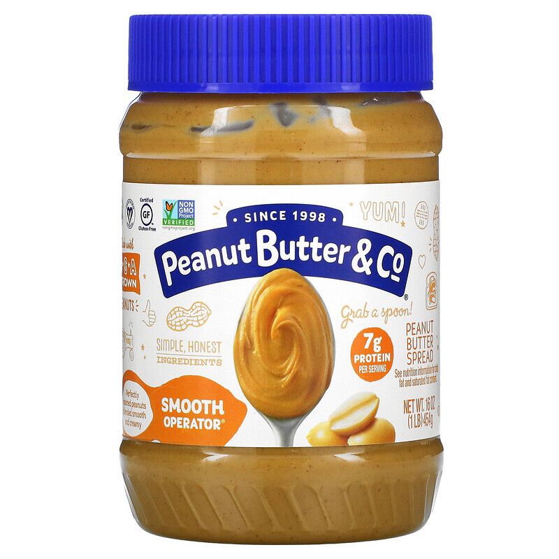 Peanut Butter & Co., Smooth Operator, арахисовая паста, 454 г (16 унций)