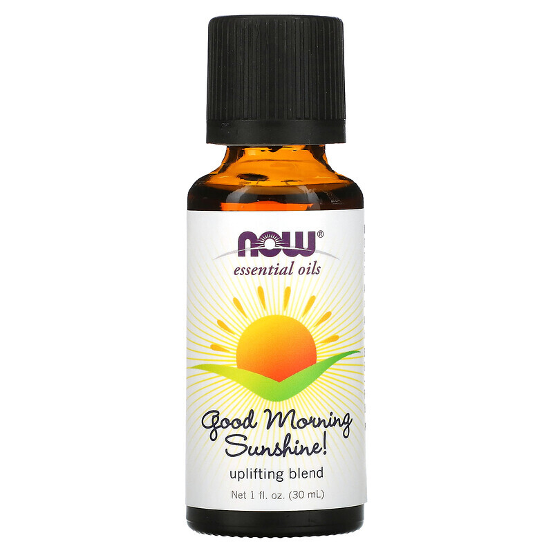   Well Be NOW Foods, Essential Oils, Good Morning Sunshine!, Uplifting Blend, 1 fl oz (30 ml)