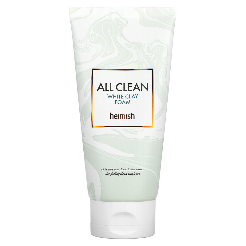 Heimish, All Clean, пенка с белой глиной, 150 г