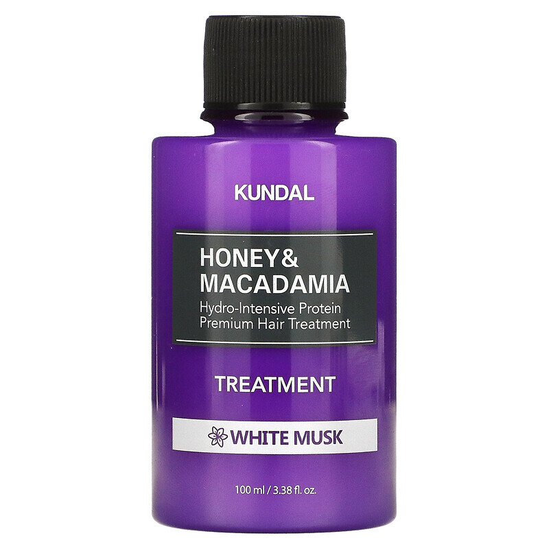  Kundal, Honey & Macadamia, Treatment, White Musk, 3.38 fl oz (100 ml)