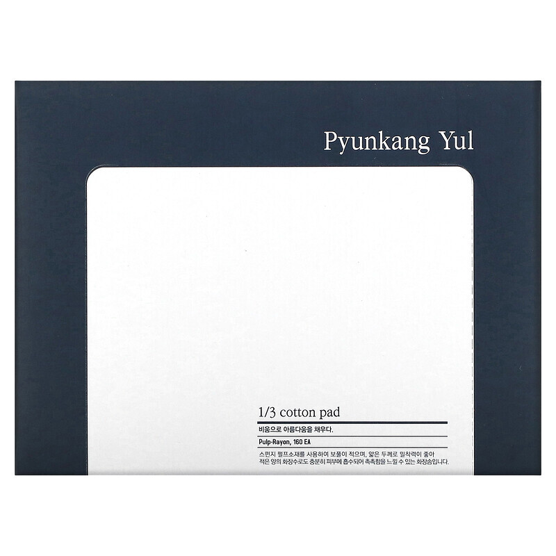  Pyunkang Yul, Прямоугольные ватные диски 1/3, 160 шт.