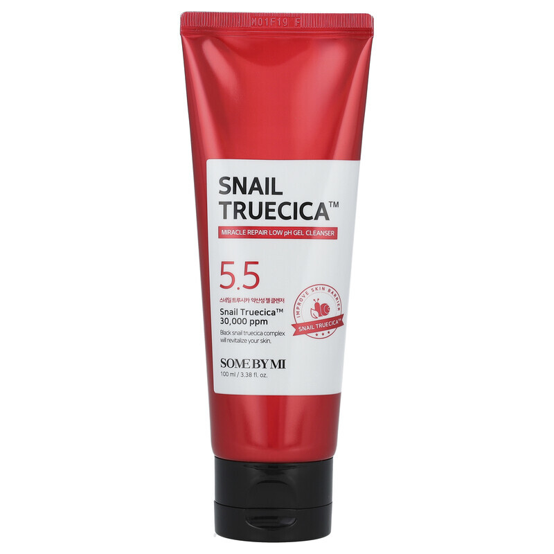 SOME BY MI, Snail Truecica, Гель для умывания Miracle Repair с низким pH, 3,38 жидких унций (100 мл)