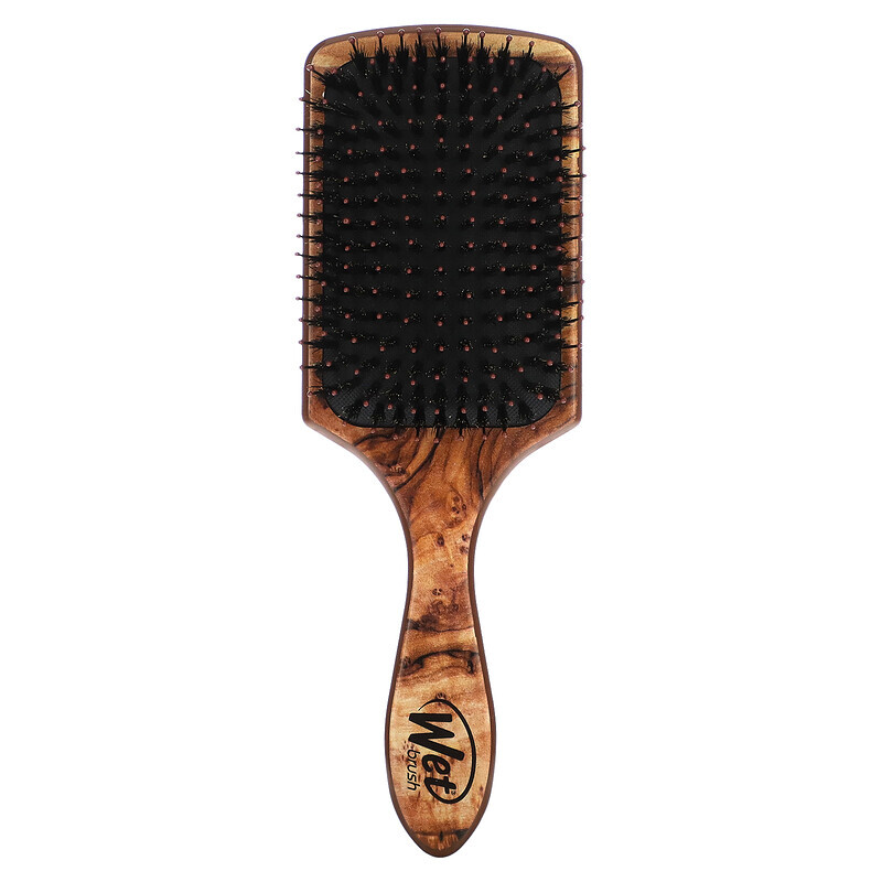 Wet Brush, Argan Oil Infused Paddle Shine Enhancer, 1 Brush