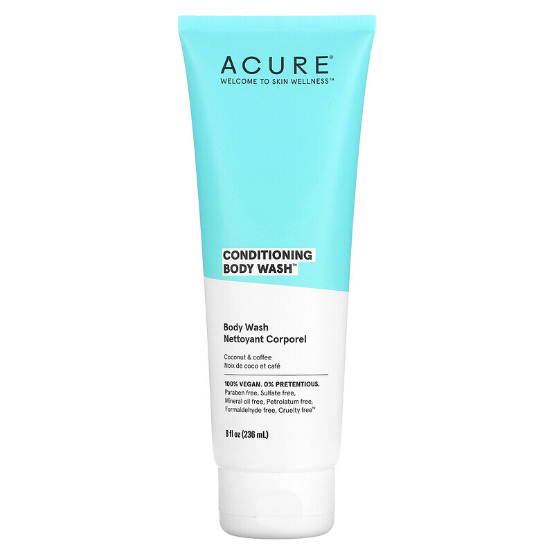  ACURE, Conditioning Body Wash, Coconut & Coffee, 8 fl oz (236 ml)