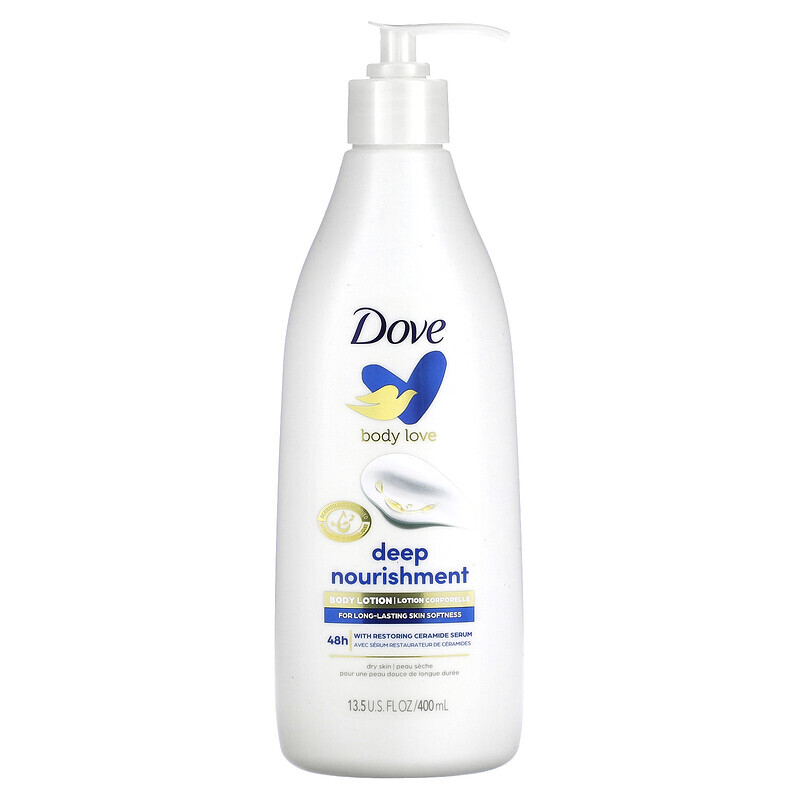 Dove, Deep Nourishment Body Lotion, 13.5 fl oz (400 ml)