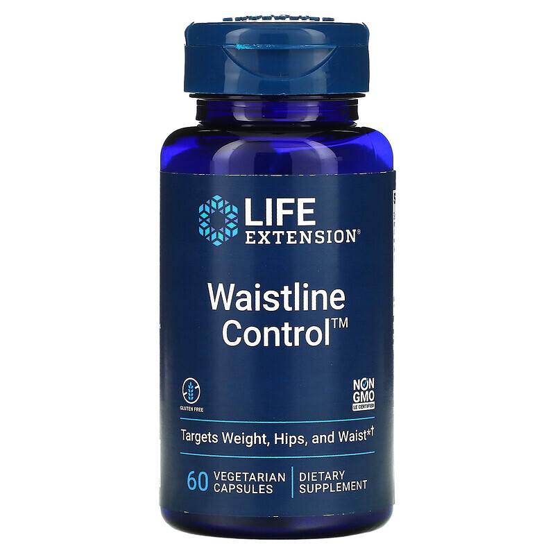 Life Extension, Waistline Control, 60 вегетарианских капсул