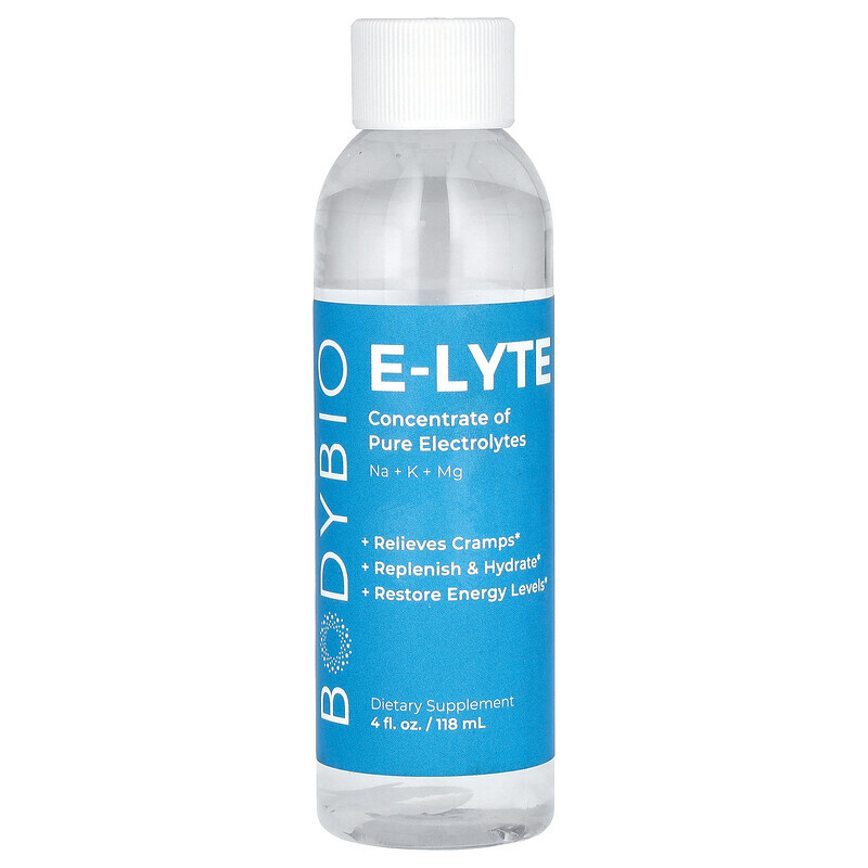 BodyBio, E-Lyte, 118 ml (4 fl. oz.)