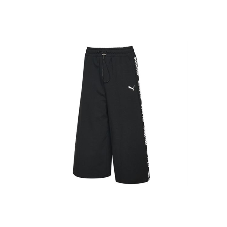 Штаны  Joom Puma Evide Retro Широкие капри женские плавки черные 597381-01 XL