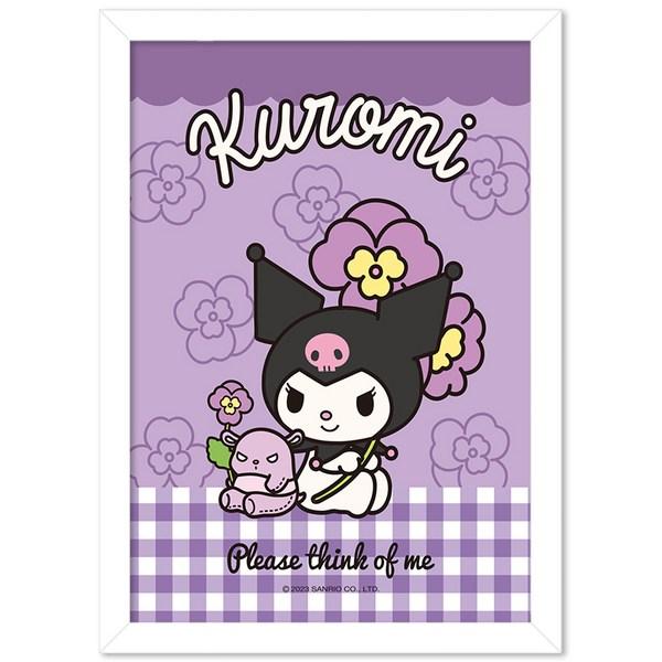 Sanrio Flora Kuromi упаковка-пазл из 108 предметов, один предмет, пазл из одного предмета, детские игры, развивающие игрушки