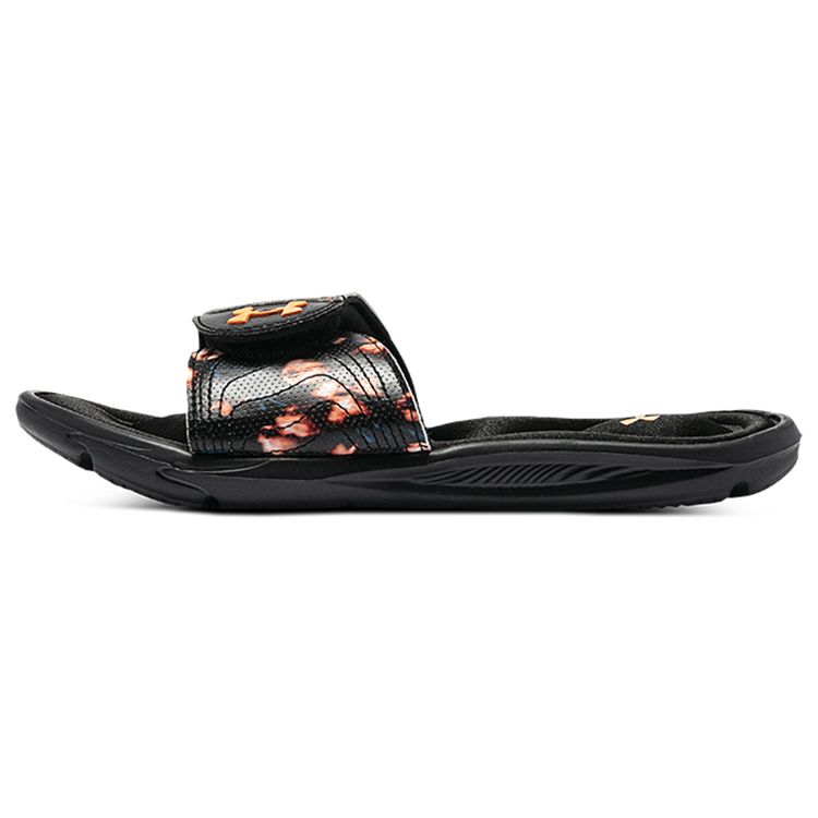 Черные женские кроссовки Under Armour Ignite 6 Graphic Strap Slide 3024453-006 38