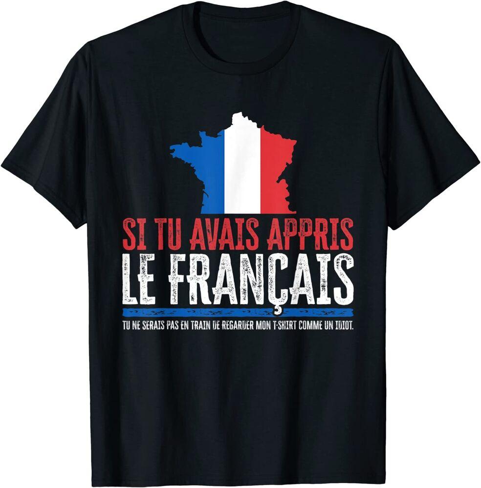 Футболка унисекс French Lover France Si Tu Avais Appris Le Français S