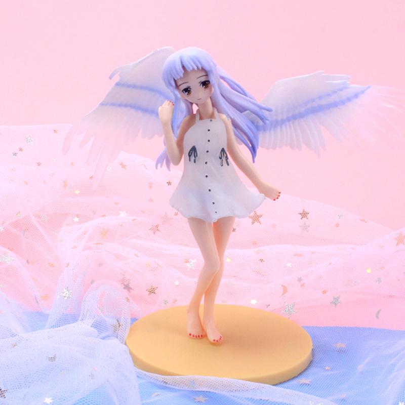 Ангельские ритмы! Tenshi Kanade Tachibana Фигурка ПВХ Дети Подарочные игрушки Кукла Аниме Модель Кукла