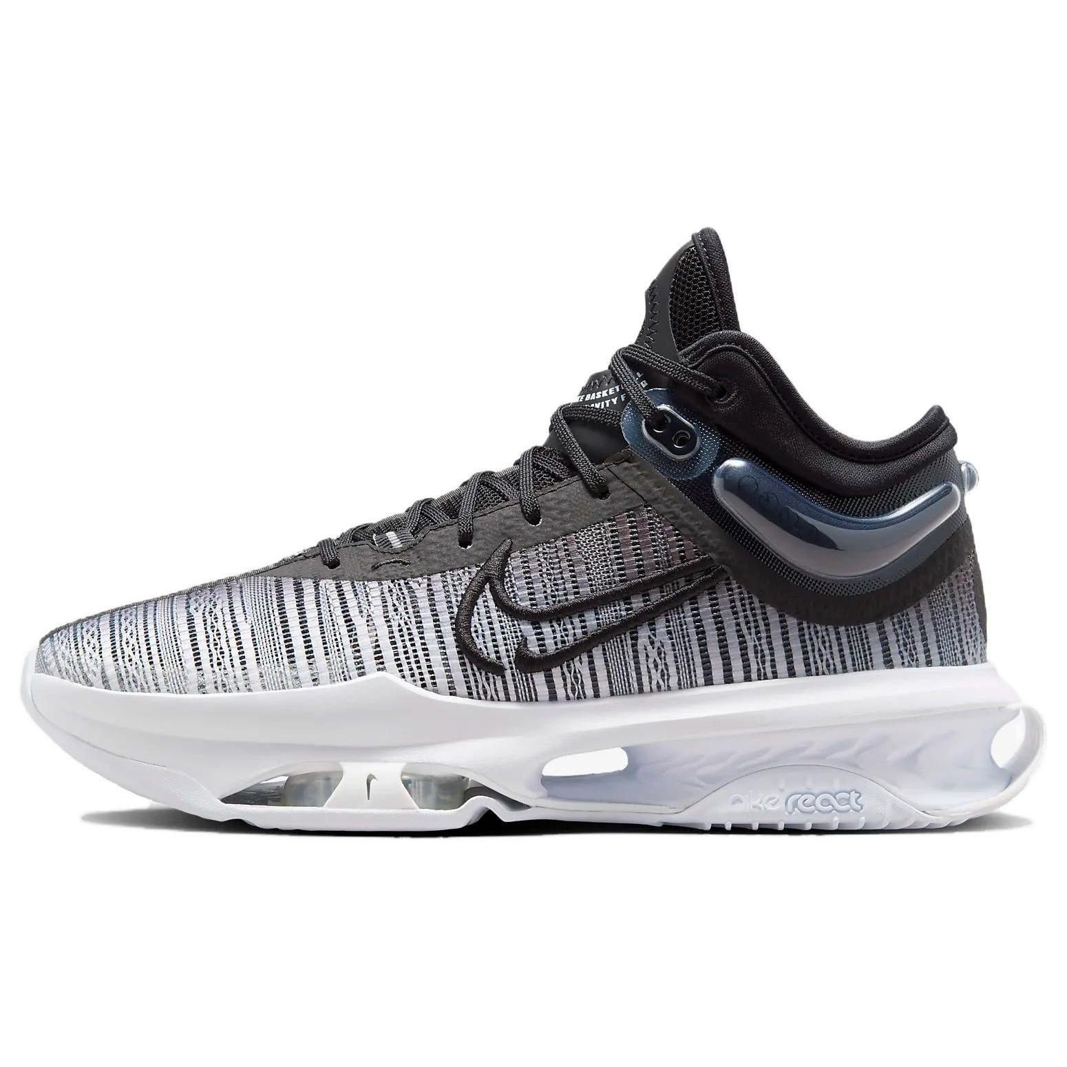 Nike Air Zoom GT Jump 2 EP черные белые мужские кроссовки Glacier-Blue DJ9432-003 41