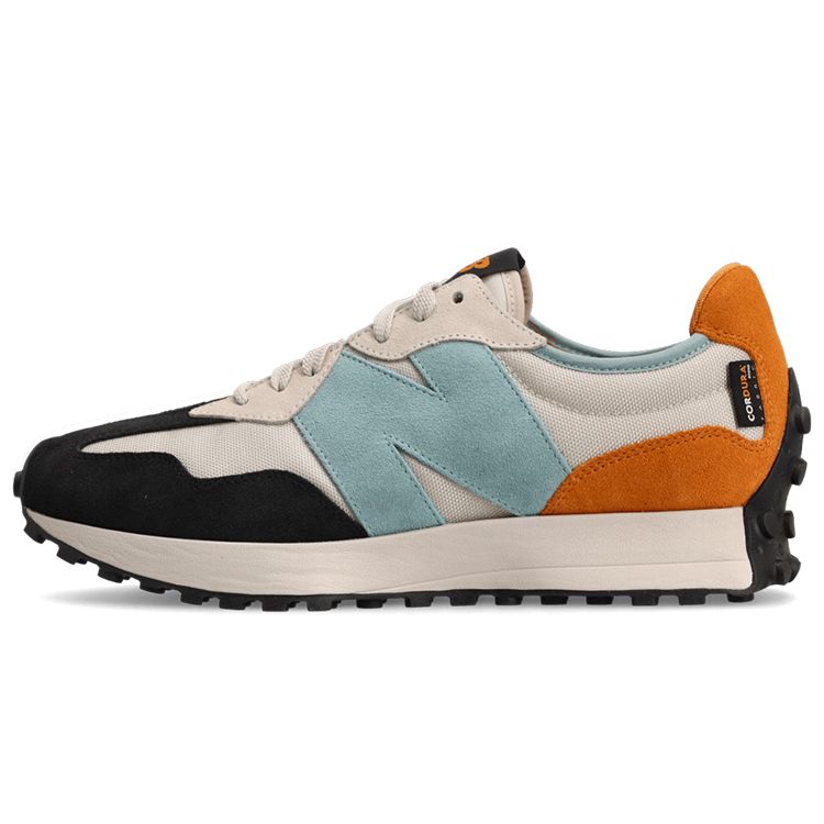 Кроссовки унисекс New Balance 327 Moonbeam Madras Orange White MS327WN1 36