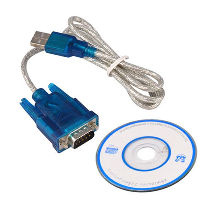 Кабели для компьютера Usb To RS232 Последовательный порт Db9 9-контактный разъем Com-порта Кабель-адаптер конвертера Pda