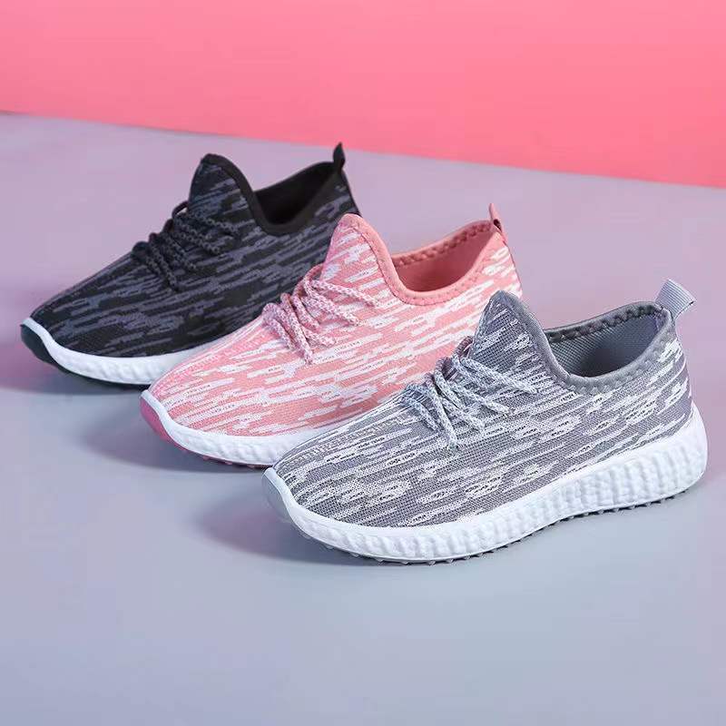 Новые кроссовки Fly-Knit, женская мода, повседневная универсальная обувь из кокоса, кроссовки с мягкой подошвой 36