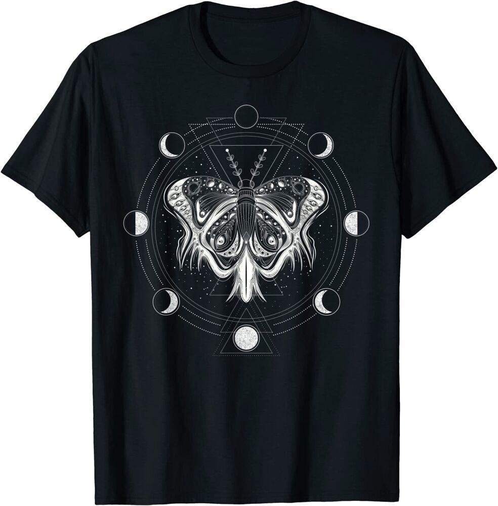 Moon Phases M0th Design Отличная футболка премиум-класса унисекс S