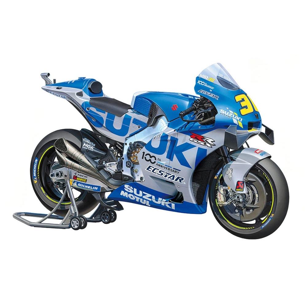 Tamiya 112 Мотоцикл серии № 139 Team Suzuki Ecstar GSX-RR  20 Пластиковая модель 14139