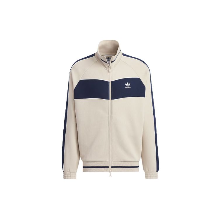 Adidas Спортивная куртка Originals Rifta Мужские топы светло-коричневые IZ1525 L