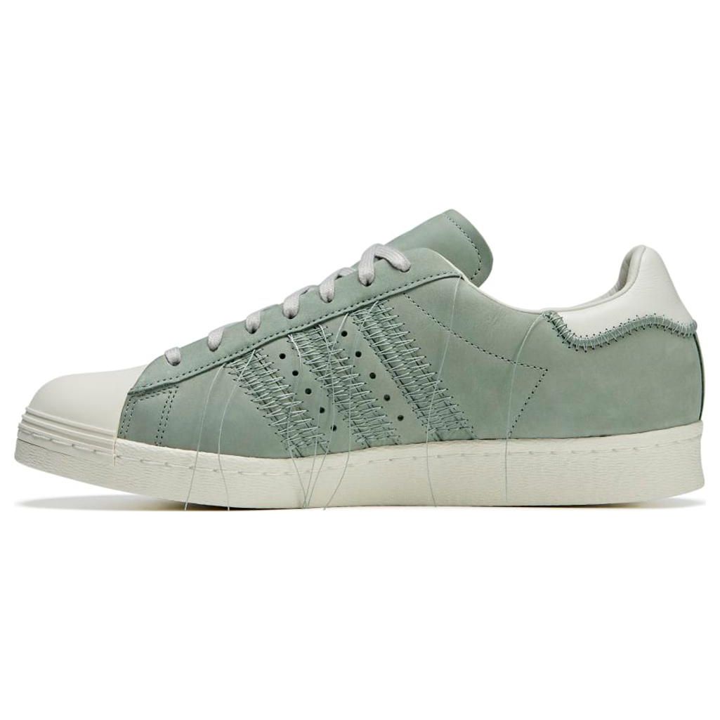 Кроссовки унисекс adidas Y-3 Superstar Silver Green Off-White Light-Brown IG0801 42⅔