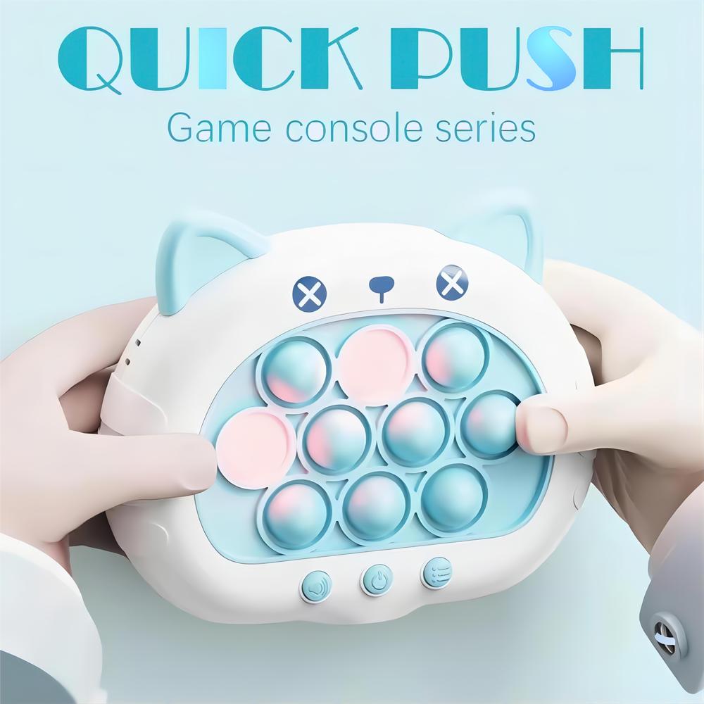 Игровой автомат серии Animal Pop Push, детский мультяшный милый забавный Whac-A-Mole, сжимающий антистрессовый сенсорный пузырь, поп-игрушка, подарки
