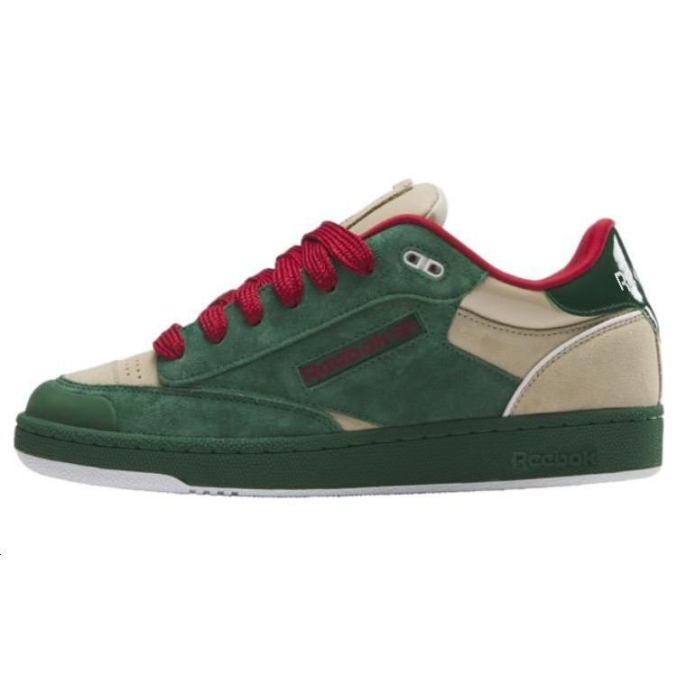 Reebok Club C Bulc Y2K Pack — Темно-зеленые кроссовки унисекс Oat Clay-Yellow 100074247 42