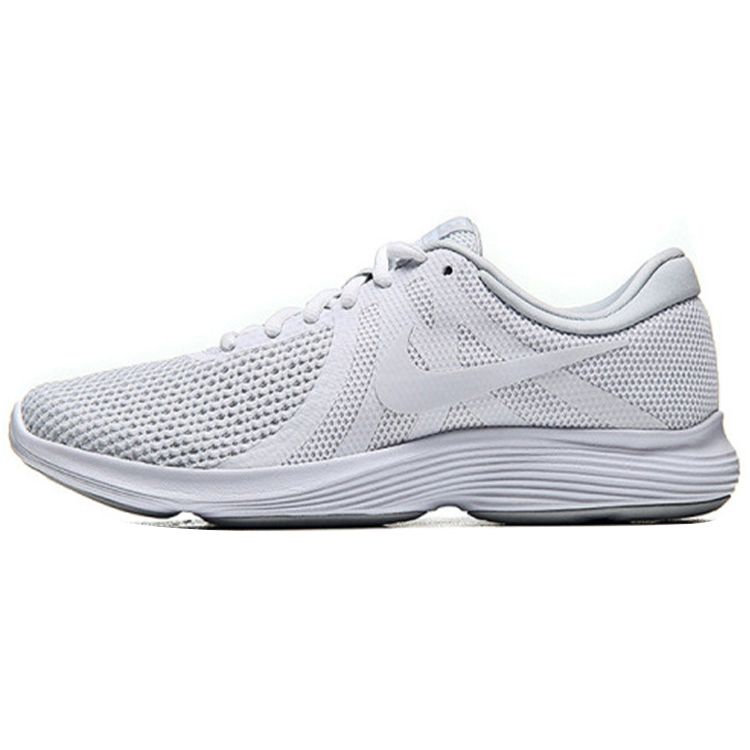 Мужские кроссовки Nike Revolution 4 Pure Platinum белые бело-чистая платина 908988-100 44