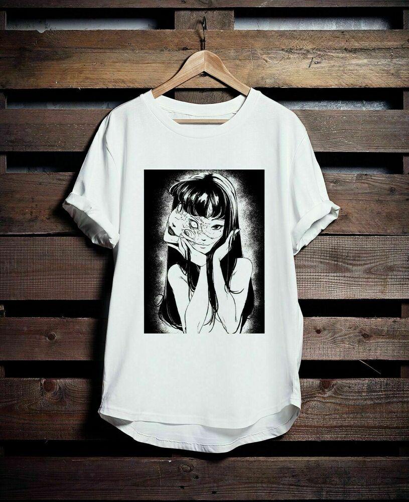 Футболка Tomie Junji Ito Uzumaki Horror Anime Manga Japan Shirt S 4X Ab247 S