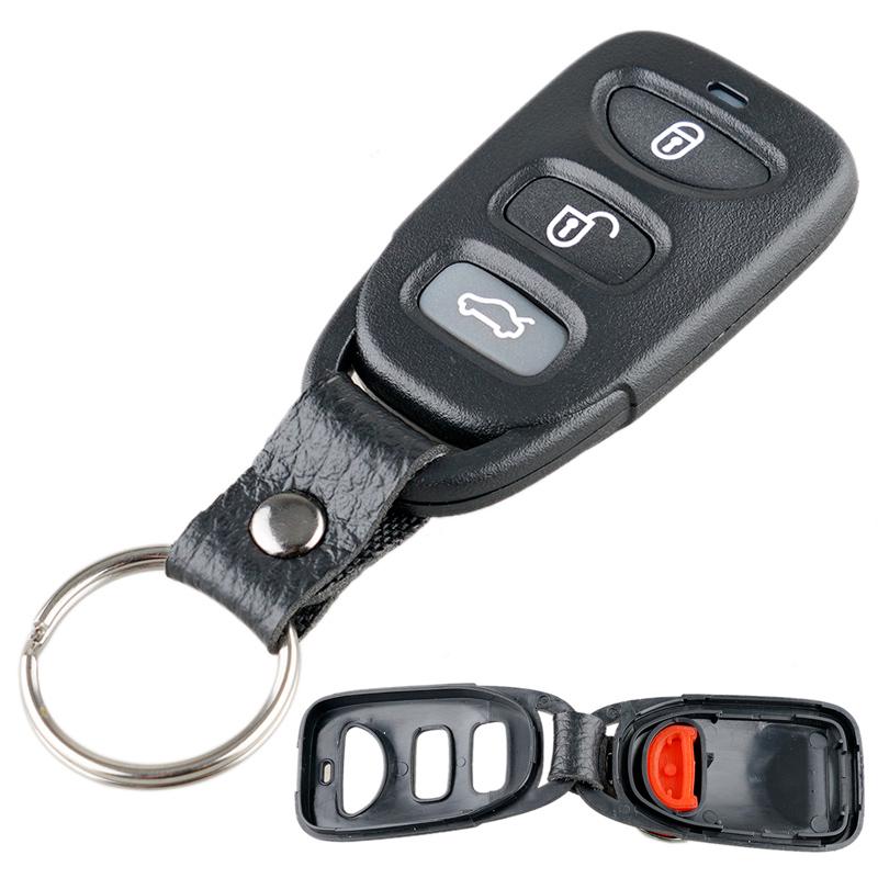 Корпус дистанционного ключа автомобиля с 3 + 1 кнопками подходит для Hyundai Elantra Sonata/Kia Carens 2+1 Buttons