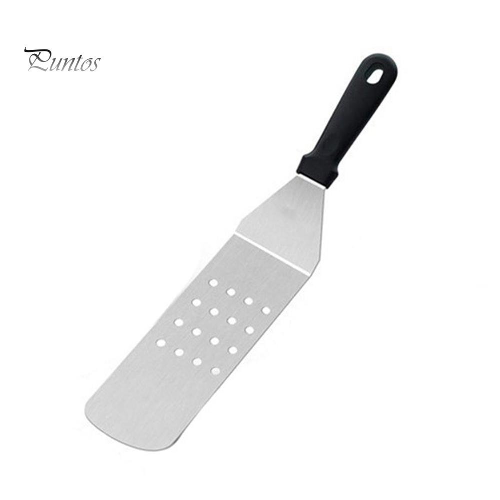 Кулинарные лопатки  Joom Puntos Kitchen Нержавеющая стальная лопатка для стейков, жареная лопатка, дырявая лопатка для пиццы, лопатка для чистки, инструмент Short Dense Shovel