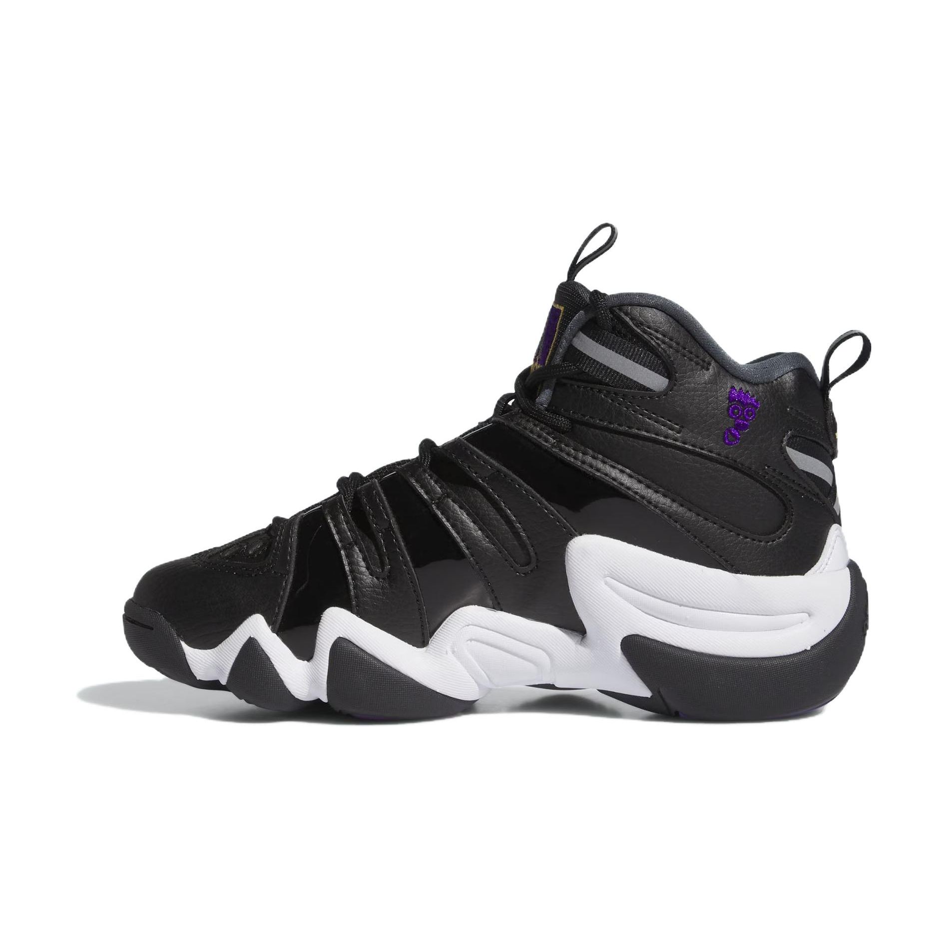 Детские кроссовки adidas Crazy 8 J 1998 All Star Game 2024 Black Core-Black Regal-Purple ID6189 37⅓