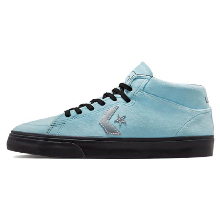 Кроссовки унисекс Converse Fucking Awesome x Louie Lopez Pro Mid Cyan Tint Blue Black A05074C 35.5